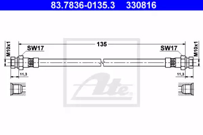 FURTUN FRANA VW GOLF/VENTO 91-02 ST/DR