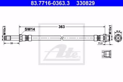 FURTUN FRANA MERCEDES P./SPRINTER 95-06 STG/DR