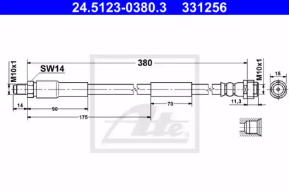 FURTUN FRANA MERCEDES W211/W220 02-10 ST/DR