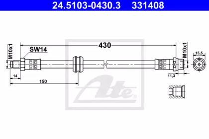 Surub, suport injector