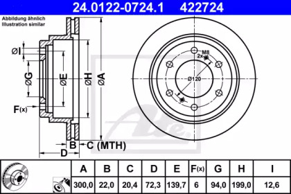 DISC DE FRANA MITSUBISHI PAJERO 2,5-3,2 DI-D 00-