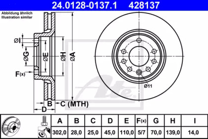 DISC DE FRANA SAAB 9-3 02-12