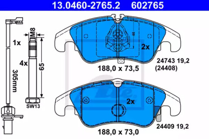 KLOCKI HAM. AUDI P. Q4 E-TRON 21-