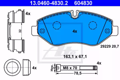 Set garnituri, Capac supape