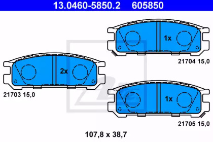 CZUJNIK ABS BMW P. 1 (F21) 12-