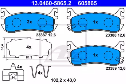 Set garnituri, radiator ulei