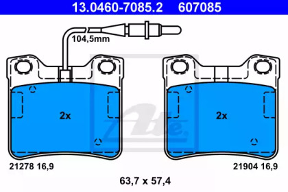 PASEK NAP¨DOWY MOTO. KEVLAR 18,5X8X811