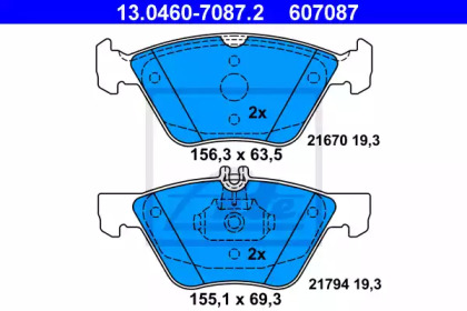 PASEK NAP¨DOWY MOTO. KEVLAR 22,2X9,6X832