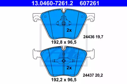 PASEK NAP¨DOWY MOTO. 18,5X8X808