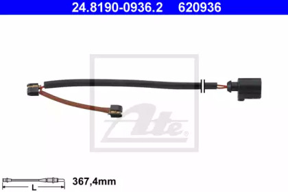 SENZOR AVERTIZARE PLACUTE FRANA P VW TOUAREG 02-