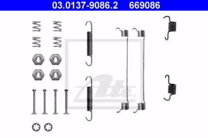 Kit accesorii, soboti frana