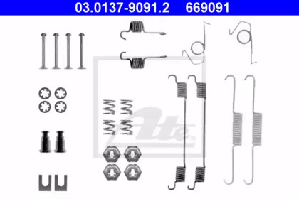 Kit accesorii, soboti frana