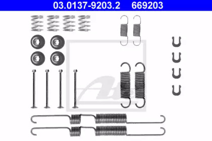 Kit accesorii, soboti frana