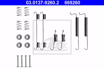 Kit accesorii, soboti frana