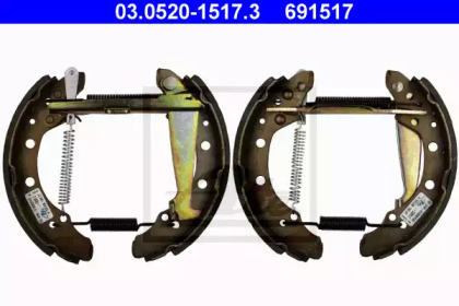 SET SABOTI FRANA VW FOX/GOLF/JETTA/LUPO/POLO/VENTO 84- 