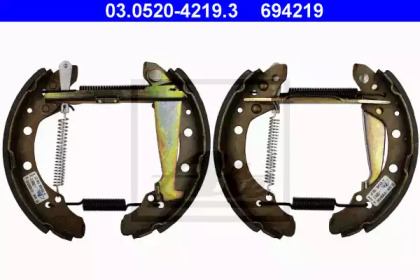 SET SABOTI FRANA VW GOLF/VENTO/PASSAT/POLO/UP 88- 