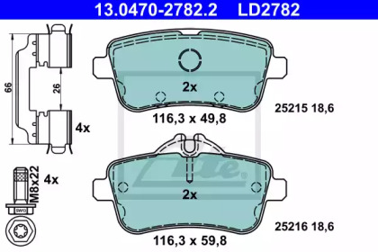 PASEK NAP¨DOWY MOTO. KEVLAR 26,7X14,2X1024