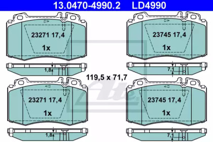 PASEK NAP¨DOWY ATV 32 X 943LE