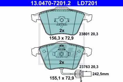 PASEK NAP¨DOWY MOTO. KEVLAR 18X9X738