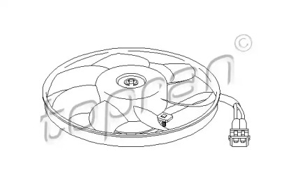 Ventilator răcire motor