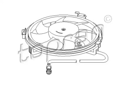 Ventilator răcire motor