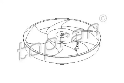 Ventilator răcire motor