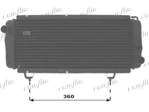 Radiator apă răcire motor