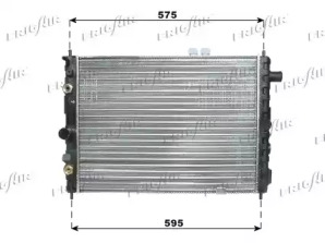 Radiator apă răcire motor