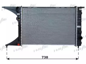 Radiator apă răcire motor