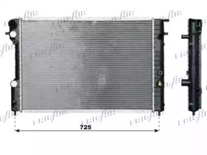 Radiator apă răcire motor