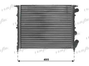 Radiator apă răcire motor