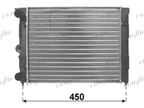 Radiator apă răcire motor