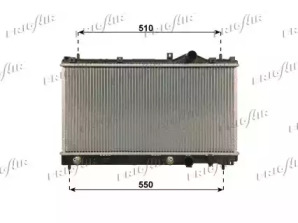 Radiator apă răcire motor