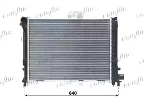 Radiator apă răcire motor