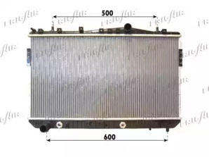 Radiator apă răcire motor