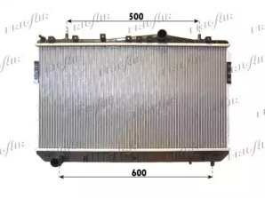 Radiator apă răcire motor