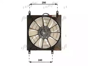 Ventilator răcire motor