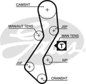 CUREA DISTRIBUTIE FORD 116Z