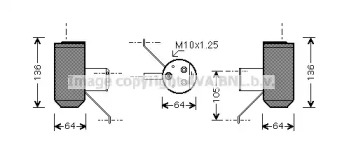 Filtru uscator aer condiționat