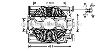 Ventilator răcire motor