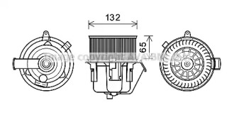 Motor electric, aeroterma