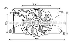 Ventilator răcire motor