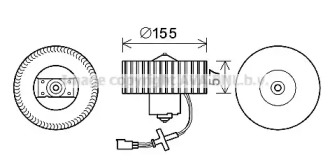 Motor electric, aeroterma