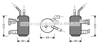 Filtru uscator aer condiționat