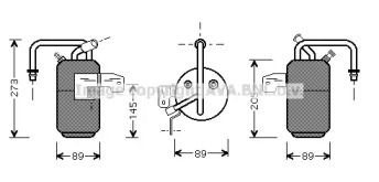 Filtru uscator aer condiționat