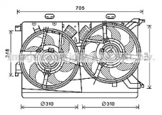 Ventilator răcire motor