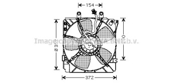 Ventilator răcire motor