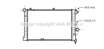 Radiator apă răcire motor