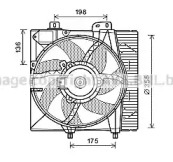 Ventilator răcire motor