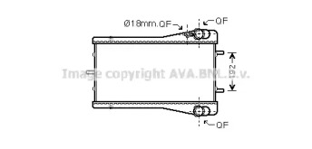 Radiator apă răcire motor